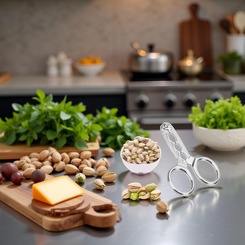 Nut Crackers Nuts Pistachio Sheller Opener Kitchen Tools Stainless Steel