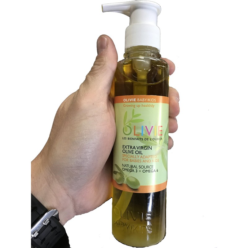 Extra Virgin Olive Oil for Baby&Kids, Kosher +P, Organic