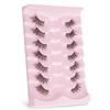 Onlyall Wispy Lashes Natural Flared False Eyelashes Fake Lashes WD-4