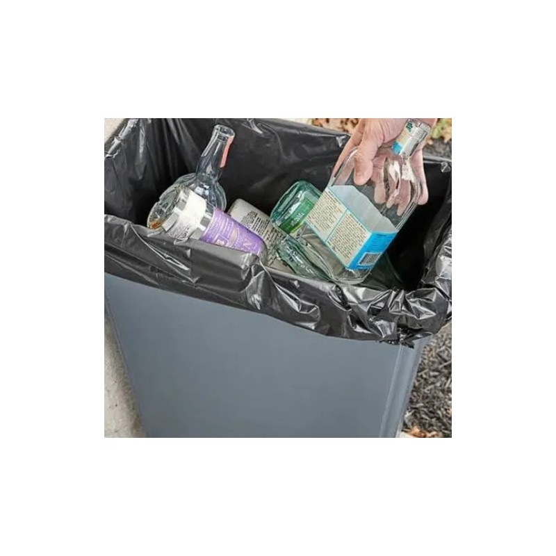 Bolsa Negra Basura Jumbo-grande Cesto33 X39 12pzs.83x1.03cm