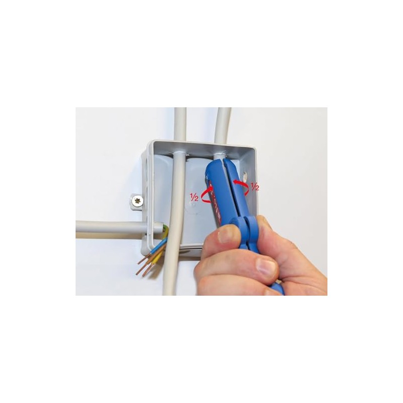 WEICON Tools Round Cable Stripper No. 13 Set of 2;