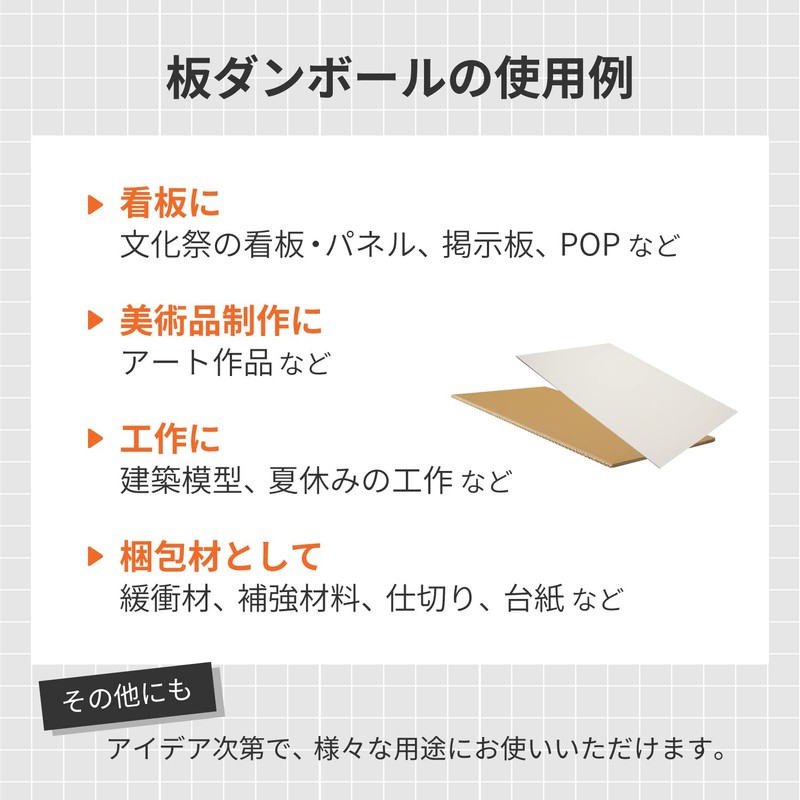 Plate Cardboard (Cardboard Sheets) [120 X 90 cm] 5 mm