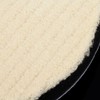 Dophee 4" Buffing Wool Pad Kit, Auto Woolen Polisher, 2Pcs