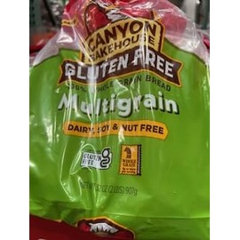 Generic Canyon Bakehouse Gluten Free Bread Multigrain ~ 100% Whole Grain Bread ~ Dairy, Soy and Nut Free ~ 2 Loaves Total