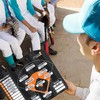 AOLEBA Baseball Lineup Board for Dugout,Dry Erase Magnetic Metal Baseball