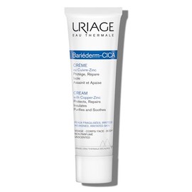 Uriage Bariederm-Cica Crema reparadora dermatológica multiusos 100ml - (pequeños cortes, quemaduras) para pieles dañadas con COBRE-ZINC y D-PANTENOL I