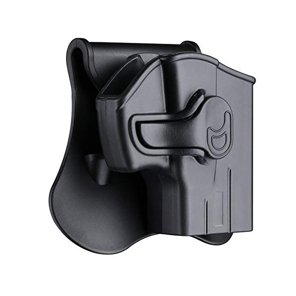OWB Holster for Taurus G2C G3C G2S G3 G3X G3XL TX22 Millennium G2 PT111 PT140 - Index Finger Released | Adjustable Cant | Autolock | Outside Waistband | Paddle Carry | Lightweight -Right Handed