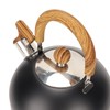 2.5L Stainless Steel Kettle Rustproof Prevent Scalding Whistling Teapot Tea