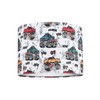Modern and Colourful Monster Trucks Childrens Cotton Fabric Round Drum