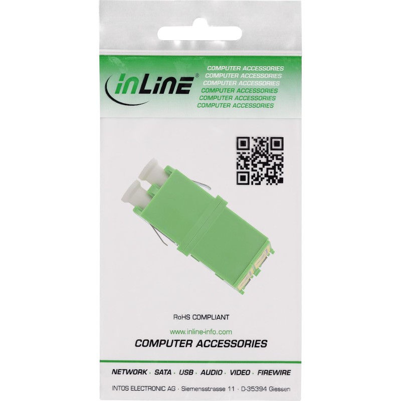 InLine® 89989O Duplex LC / LC Single Mode with Shutter