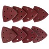 Triangle Sanding Pads, 160 Pcs 93 mm Detail Sander Pads