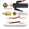 SÜA - INLINE Dinse 35-70 Connector with Water and Argon