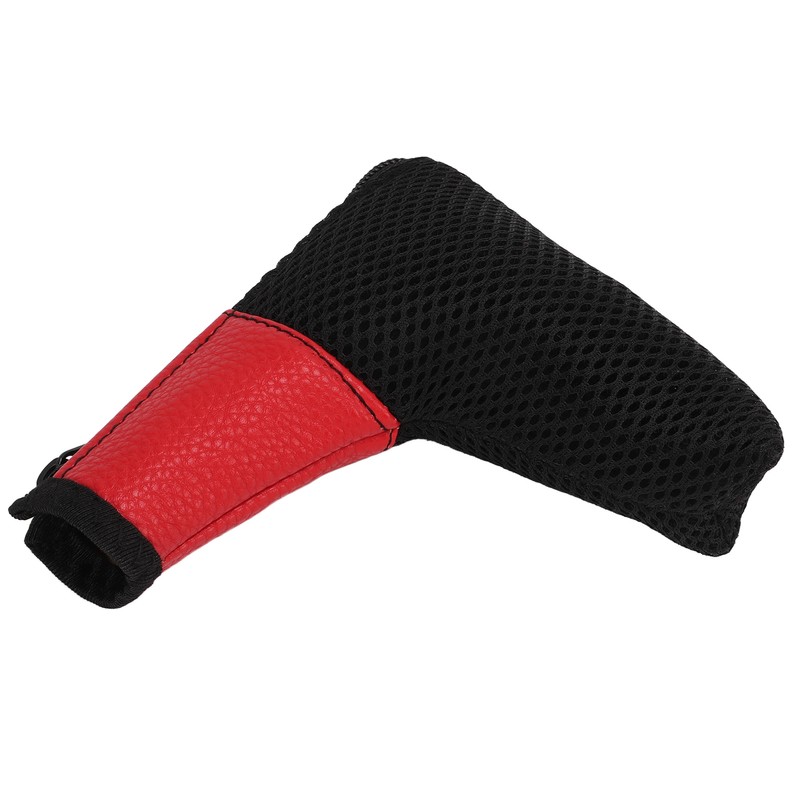 L Shaped Mesh Golf Head Cover Golf Club Putter Headcover
