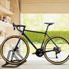 Simple Houseware 2 Bike Bicycle Floor Parking Adjustable Storage Stand,