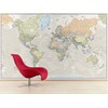 World Map Classic Mural 4-sheets