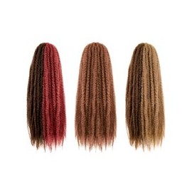 Sensationnel Afro Twist Braid. Colour 27: Dark Tan/Brownish Gold. Soft and Silky Afro Natural