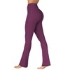 Sunzel Mini Flare Leggings for Women V Crossover Mid Rise