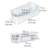 Wenko 7730100 Collecting pan for kitchen waste - including scraper,