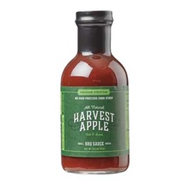 American Stockyard - Organic Harvest Apple BBQ Sauce - Made in USA - 14.5oz Bottle - Family Friendly - Handcrafted in Small Batches with All Natural Ingredients