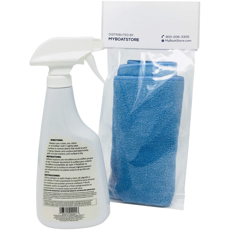 MyBoatStore Imar 301 Strataglass Cleaner Bundle with a Microfiber Detailing