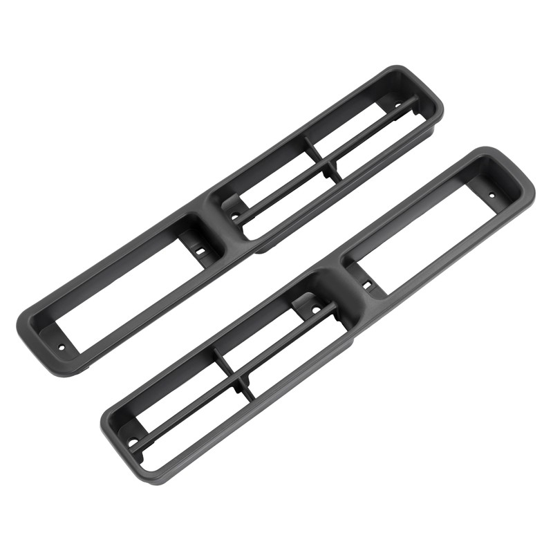 HECASA Fog Light Covers Compatible with 1993-1995 Nissan D21 Pickup/Pathfinder