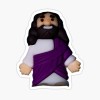 Decals 10x pack of jesus mini fig Sticker Christ Christian Religious God waterproof
