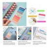 1200 Hojas Notas Adhesivas Neon Tipo Post-it 7.6x7.6cm Block