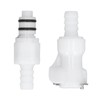 Plastic Hose Quick Connector 5/16 Tube with Shut Off Food