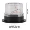 Solar Strobe Warning Safety Flashing Light Waterproof LED Emergency Warning