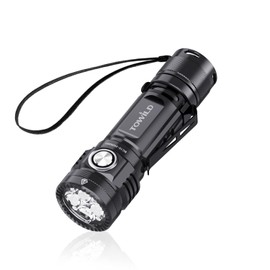 towild BC10 4000 Lumen EDC Taschenlampe - 5000mAh USB-C Wiederaufladbar, Superhelle LED Taktische Taschenlampe, 6 Modi IPX8 Wasserdicht, Leicht & Kompakt mit Bis zu 15 Tagen Laufzeit