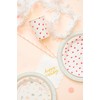 Sugar Paper Disposable Paper Cups, Party Supplies, Gold Dot Design,