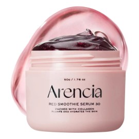 Suero Facial Rojo Noche Arencia Colágeno Niacinamida