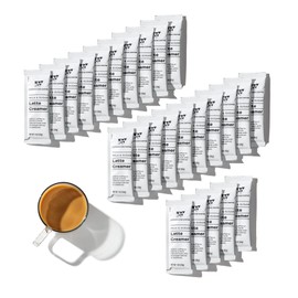Copper Cow Coffee Copper Cow Coffee California Sweetened Condensed Milk Creamers C Single-Serve and All-Natural Pre-Filled Packets C (25 Pack)