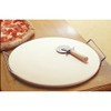 GoodCook Oven to Table Ceramic Stoneware Pizza Stone with Metal
