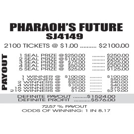 NEW pull tickets PHARAOH'S FUTURE - CLIMBER BOARD