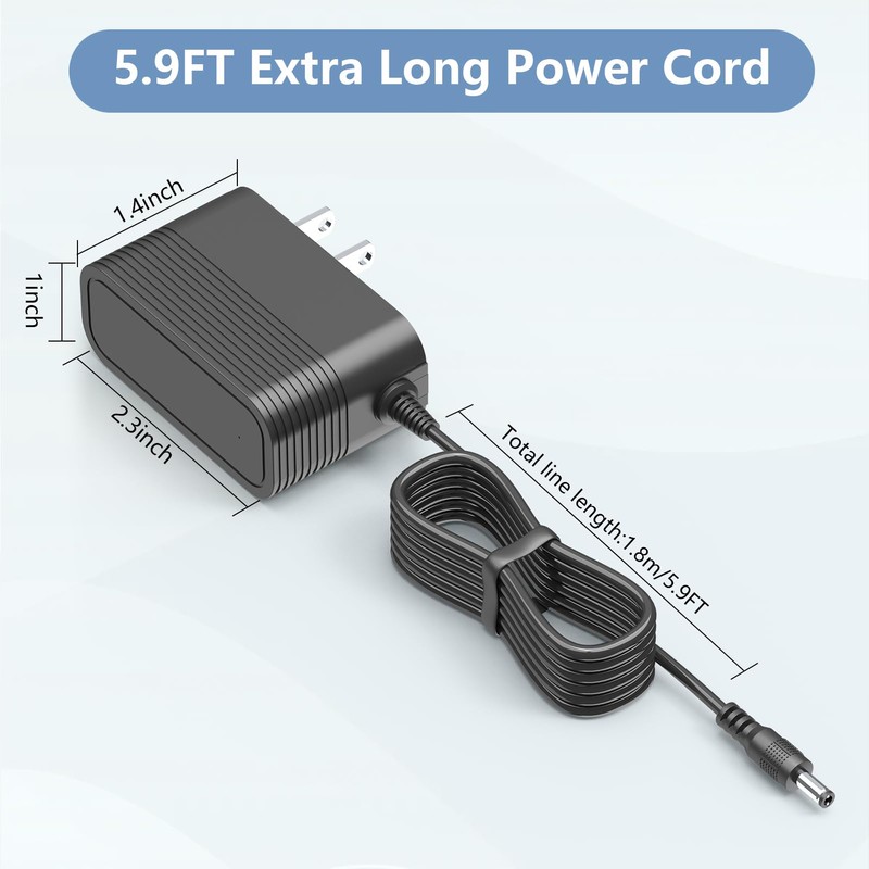 15V Charger for Karaoke Machine Replacement for JYX, GEYGUY, TONOR,