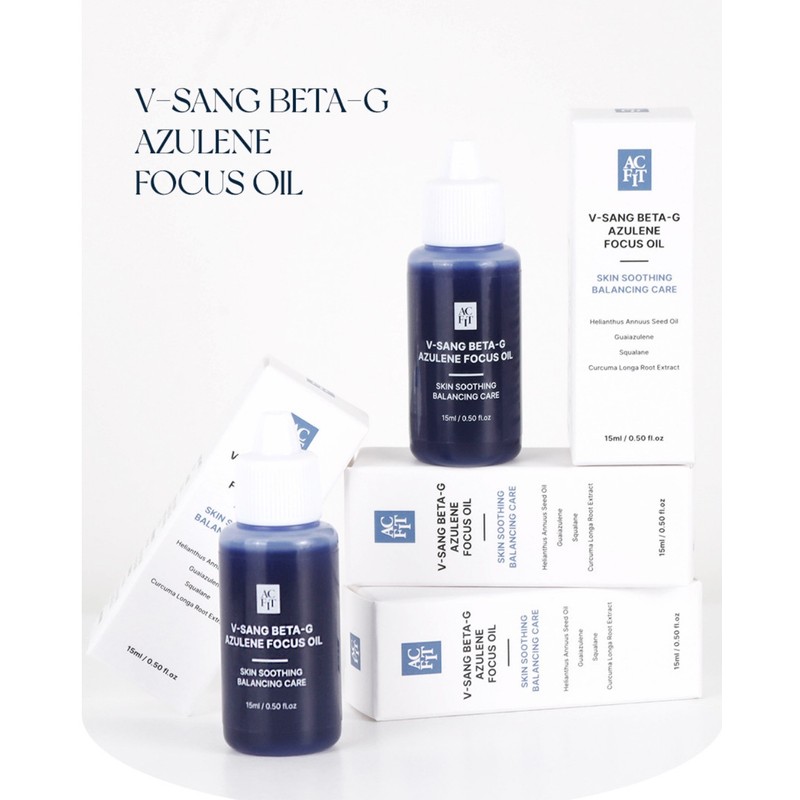 Arc Fit Emergency Beta G Azulene Focus Oil 15ml Soothing