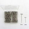 T-Pins, 150 Pcs Stainless steelT-Pins for Blocking Knitting, Modelling and Crafts,Wig