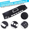 Dash Cover Mat Dash Mat Compatible with 2022-2023 Nissan Frontier,Polyester