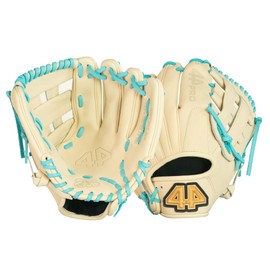 44 PRO BB Stock Rise Baseball Glove for Youth & Little Leagues, Age 8-12, Infield & Outfield, H-Web, Easy Break-in, Narrow Fit & Lightweight Design, Right Hand Throw, Size 11.5, Blonde