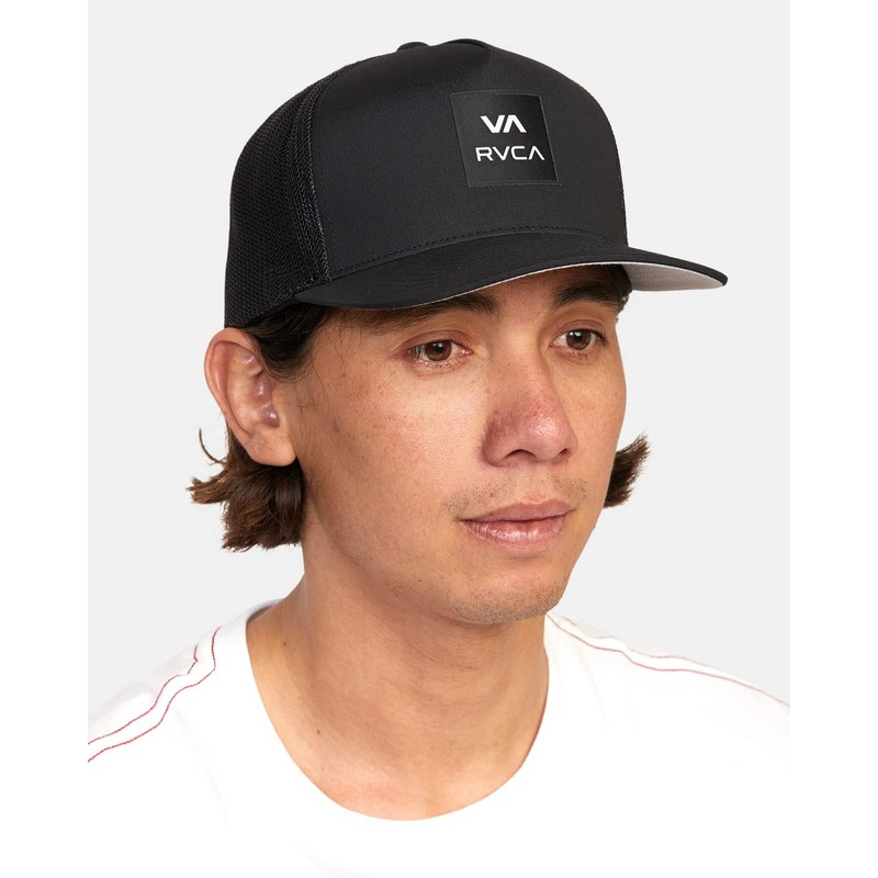 RVCA Men's ATW Tech Trucker, Black