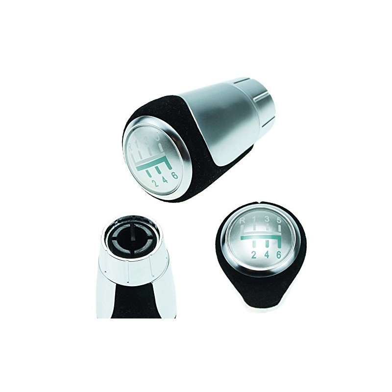 DoLED Gear Knob Performance Design in Black and Silver with