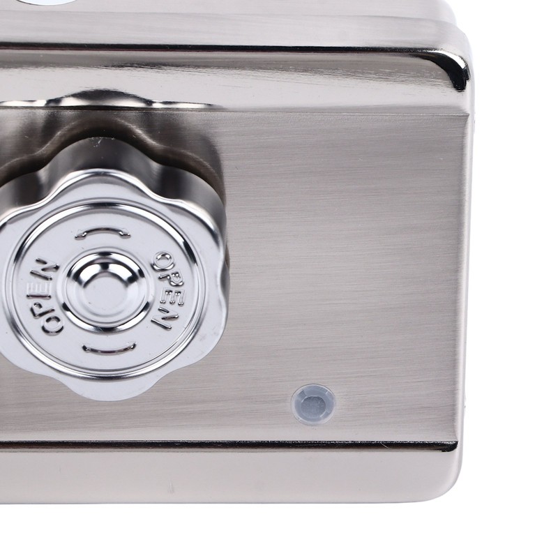 Electronic Door Lock Adjustable Delay 12V Power Off Unlocking Electromagnetic