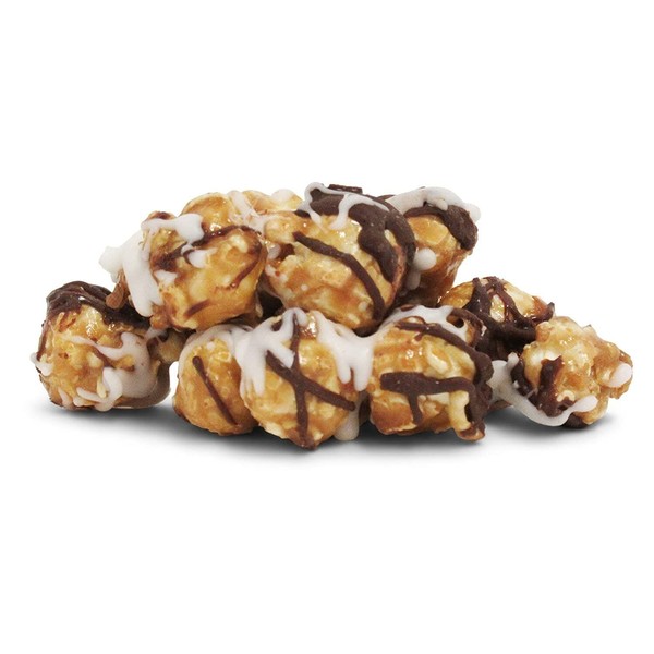 Gourmet Chocolate Drizzle Zigzag Popcorn by It's Delish 2 Lbs