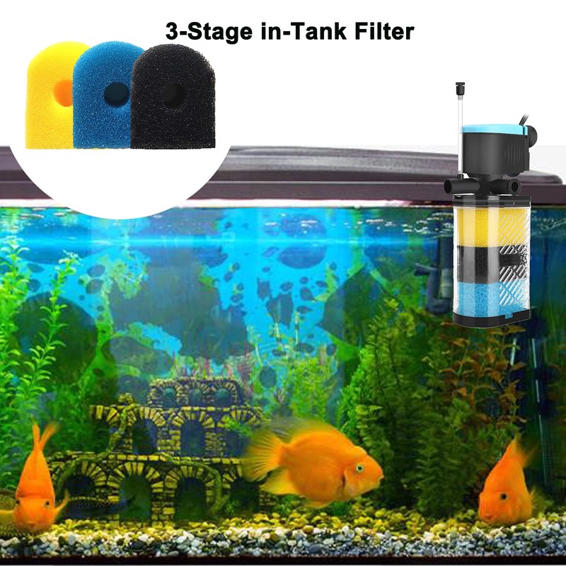 ATITOWEL Aquarium Filter Replacement Sponge, Fish Tank Filter Replacement Parts,