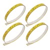 4Pcs Self-Adhesive Measuring Tape, 44 Inch Imperial and Metric Scale