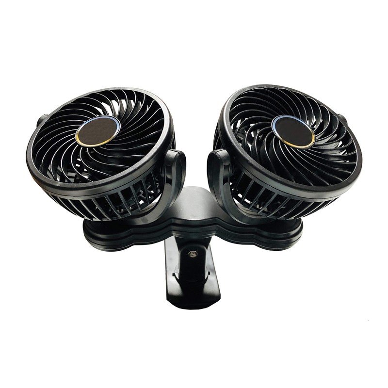 Professional EZ Travel Collection 12 Volt Dual Head Fan (Fully
