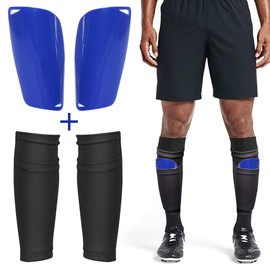 Soccer Shin Guards, BetterJonny Lightweight Shin Pads and Shin Guard Sleeves Youth Shin Pads for Football Games