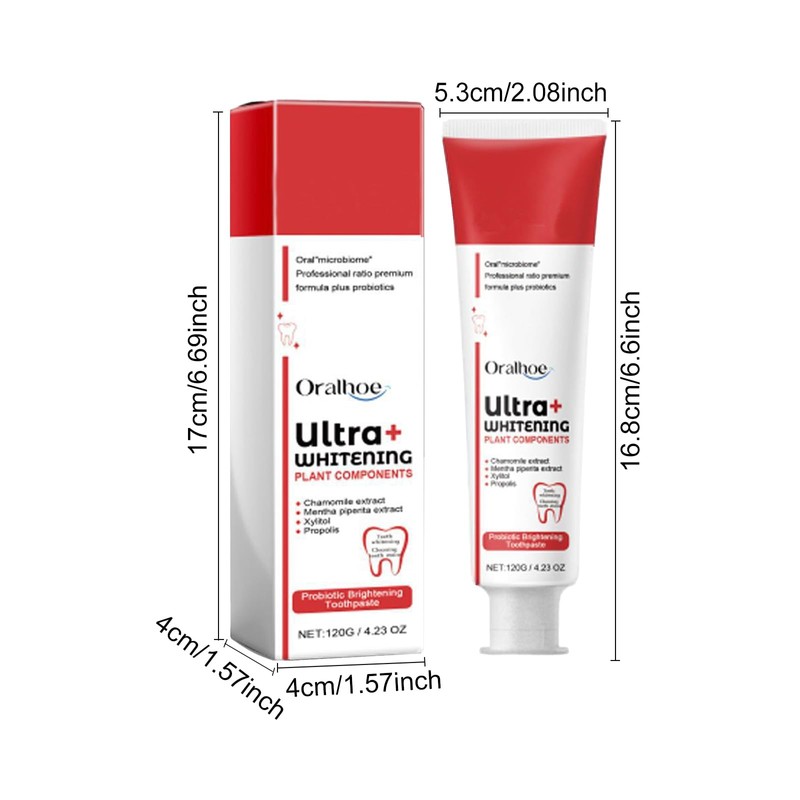 Sp-6 Toothpaste, 120 G Probiotics Bright White Toothpaste Toothpaste Sp-6