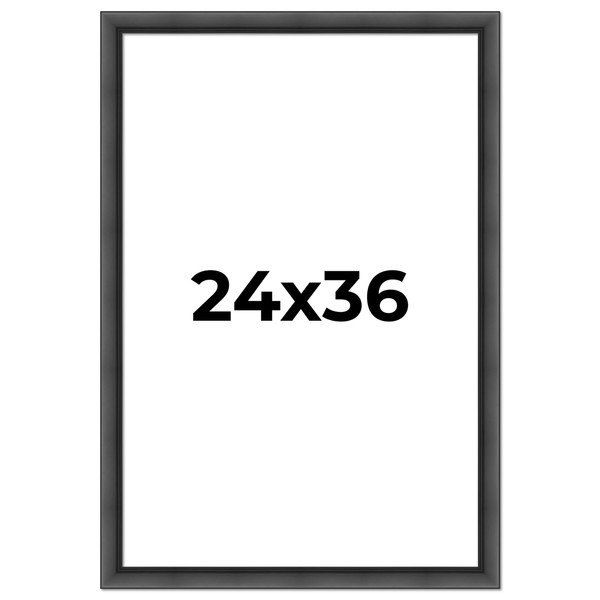24x36 Frame Black Picture Frame - Complete Modern Photo Frame